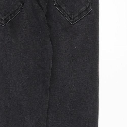 Topman Mens Grey Cotton Skinny Jeans Size 30 in L32 in Slim Zip
