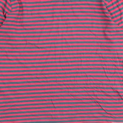 Trespass Womens Multicoloured Striped 100% Cotton Basic T-Shirt Size XS Round Neck