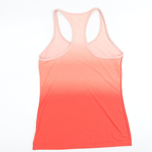 Gap Womens Pink Polyester Basic Tank Size S Round Neck
