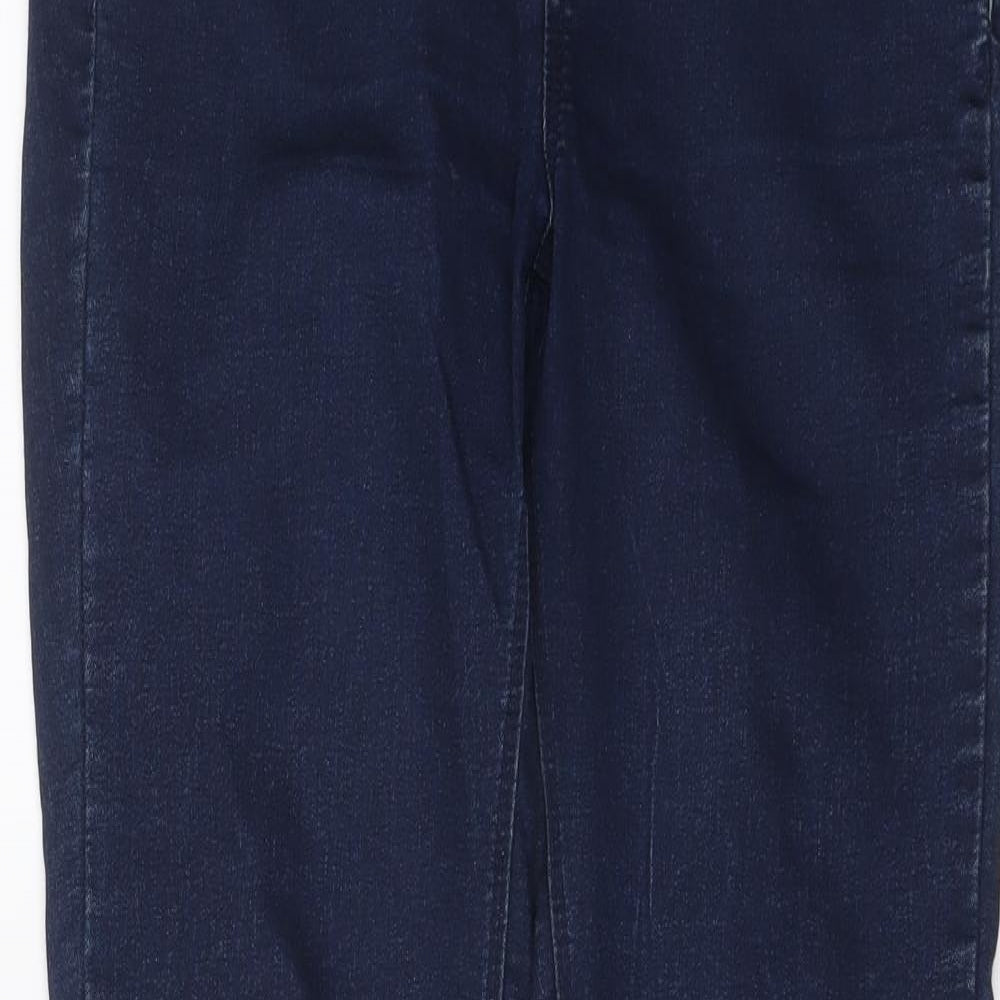 Pull&Bear Womens Blue Cotton Jegging Jeans Size 14 L30 in Regular