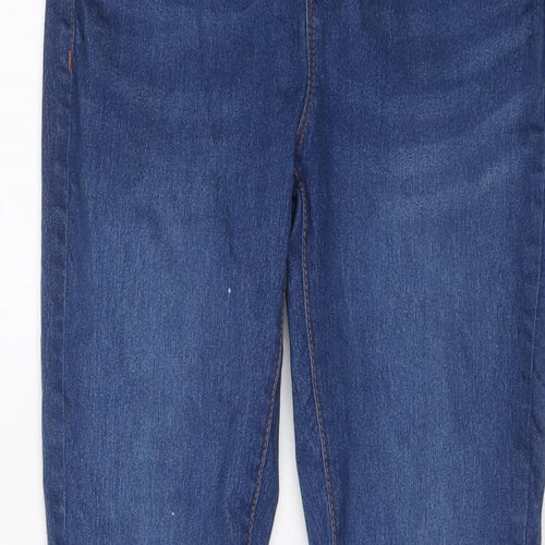 Dorothy Perkins Womens Blue Cotton Jegging Jeans Size 10 L30 in Regular