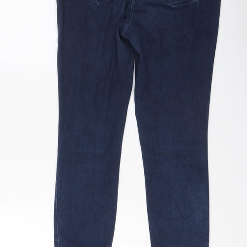 NEXT Womens Blue Cotton Jegging Jeans Size 12 L27 in Regular