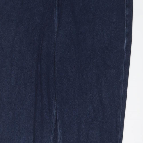 NEXT Womens Blue Cotton Jegging Jeans Size 12 L27 in Regular