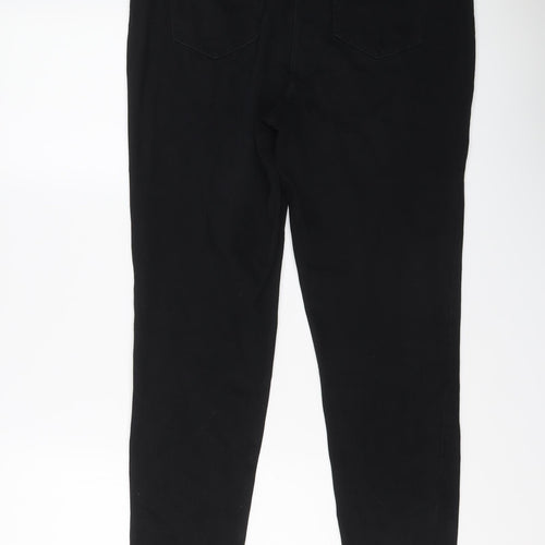 NEXT Womens Black Cotton Jegging Jeans Size 16 L27 in Regular
