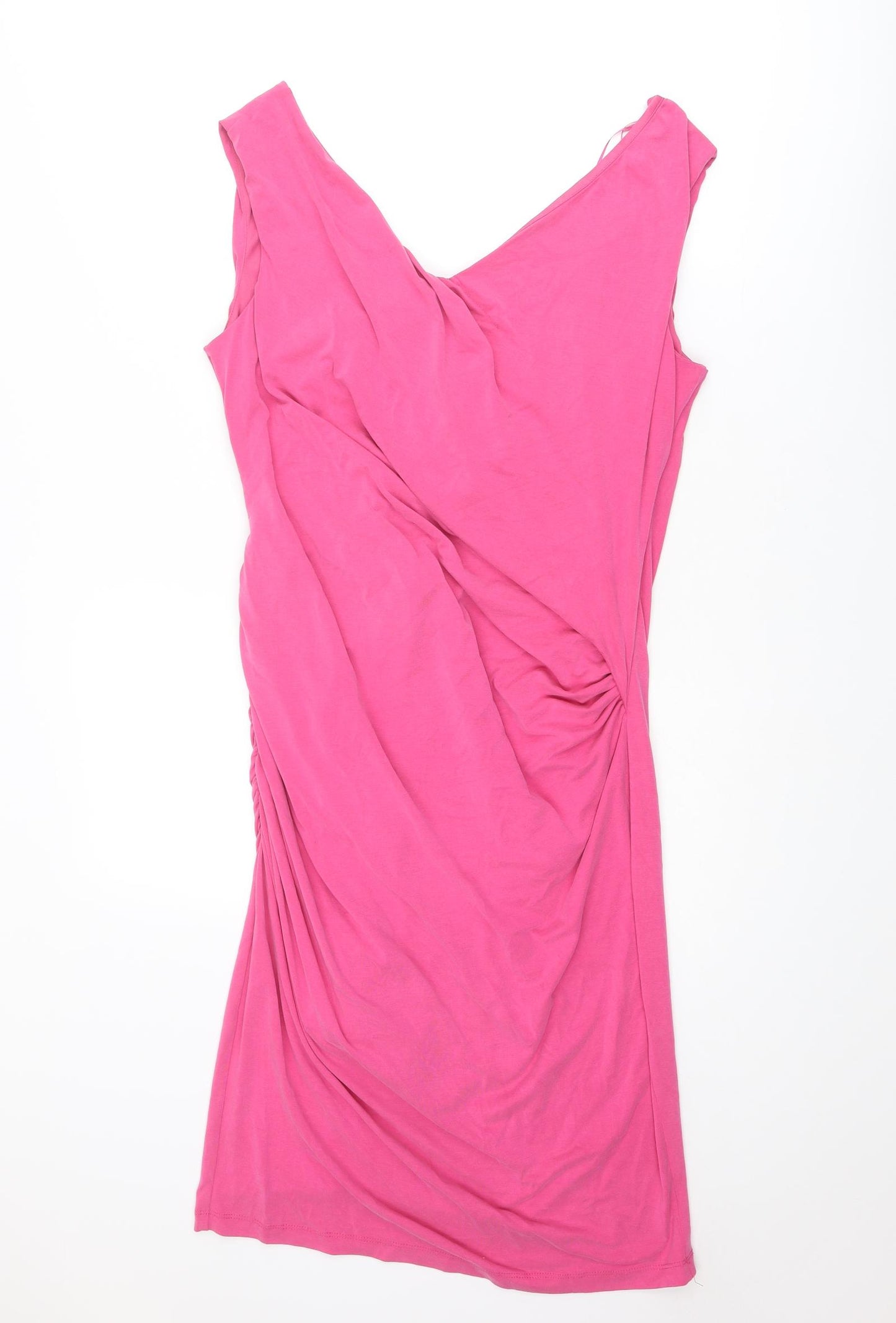 Damsel in a Dress Womens Pink Modal A-Line Size 16 V-Neck Pullover