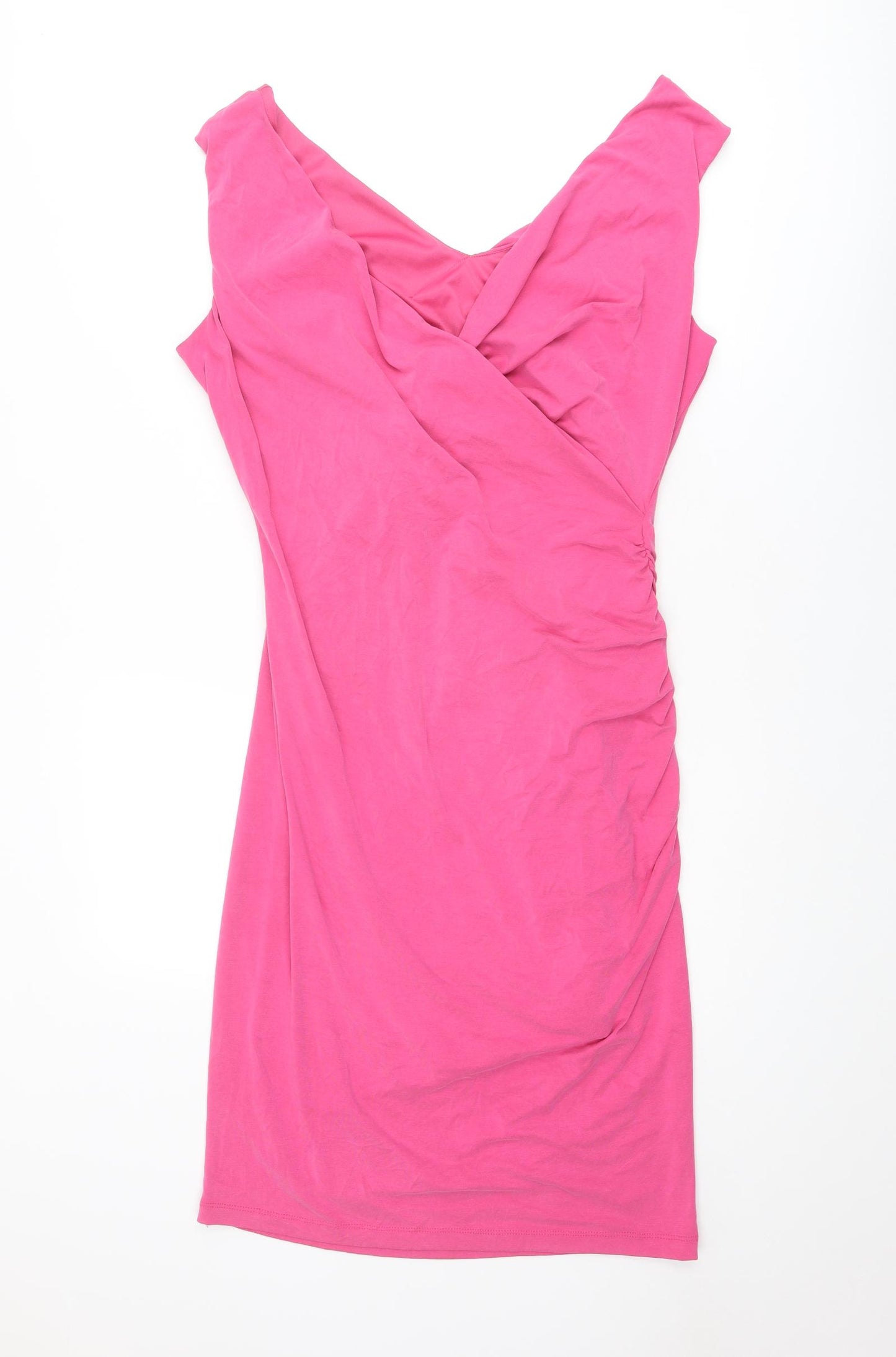Damsel in a Dress Womens Pink Modal A-Line Size 16 V-Neck Pullover