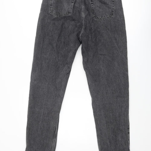 ASOS Womens Grey Cotton Skinny Jeans Size 28 in Regular Zip