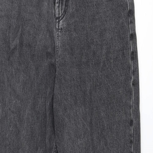 ASOS Womens Grey Cotton Skinny Jeans Size 28 in Regular Zip