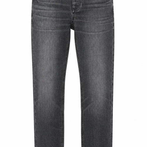 River Island Mens Grey Cotton Straight Jeans Size 26 in Slim Zip