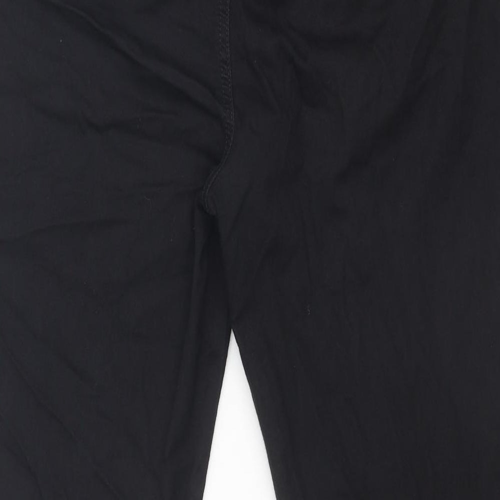 Indigo Womens Black Cotton Jegging Jeans Size 20 Regular