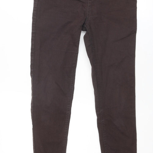 Marks and Spencer Womens Brown Cotton Jegging Jeans Size 10 Regular
