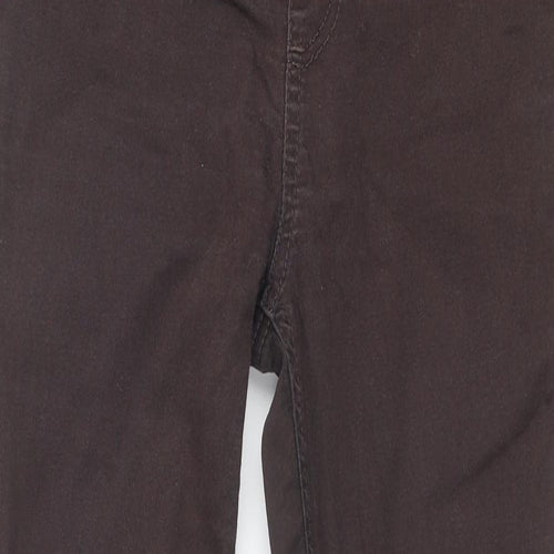 Marks and Spencer Womens Brown Cotton Jegging Jeans Size 10 Regular
