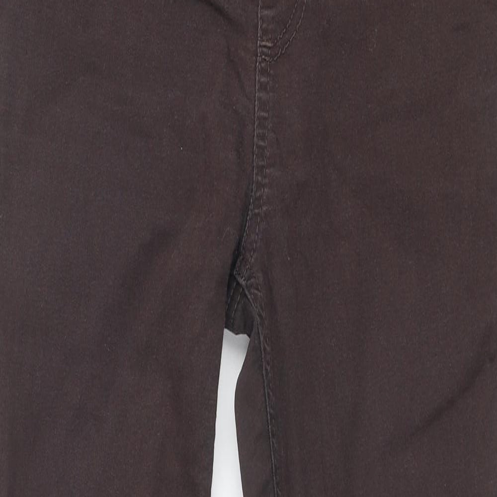 Marks and Spencer Womens Brown Cotton Jegging Jeans Size 10 Regular