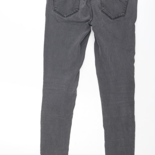 George Womens Grey Cotton Jegging Jeans Size 8 Regular