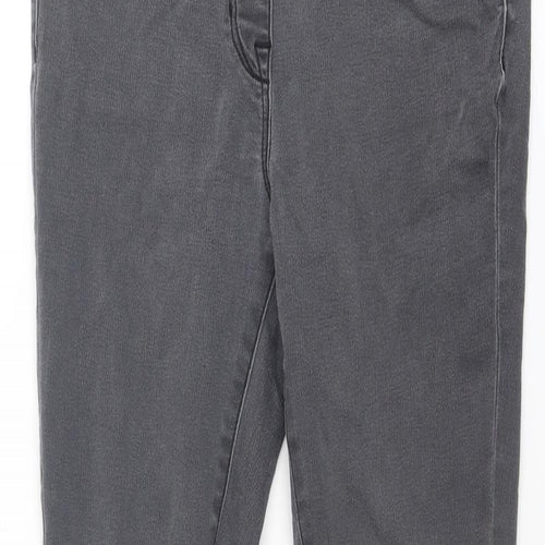 George Womens Grey Cotton Jegging Jeans Size 8 Regular