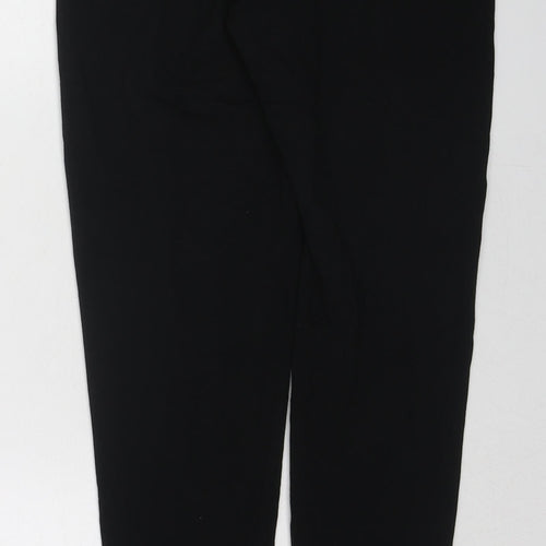 Marks and Spencer Womens Black Cotton Capri Leggings Size 12