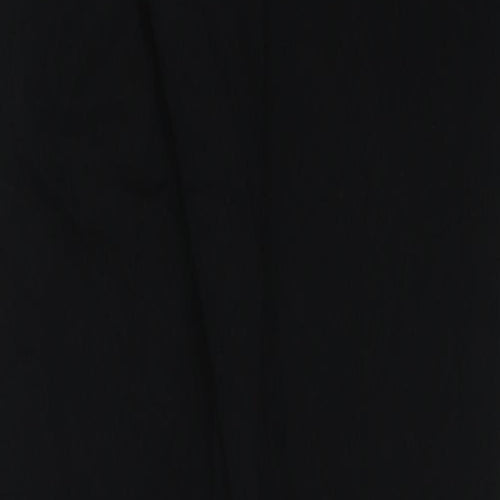 Marks and Spencer Womens Black Cotton Capri Leggings Size 12