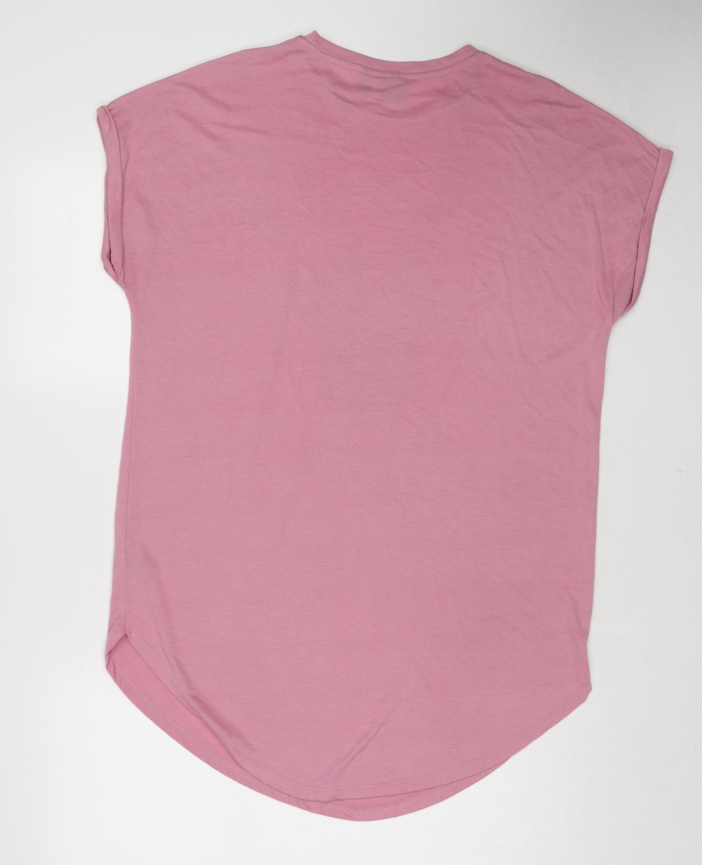 Disney Womens Pink Solid Cotton Top Dress Size 14 - Minnie Mouse Size 14-16
