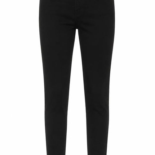 Denim & Co. Womens Black Cotton Skinny Jeans Size 6 Regular Zip