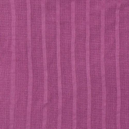 Marks and Spencer Womens Purple Polyester Basic Blouse Size 12 V-Neck