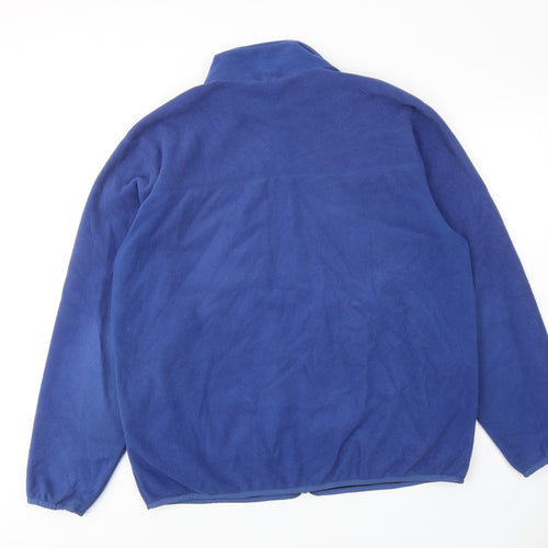 Lands' End Mens Blue Jacket Size L Zip