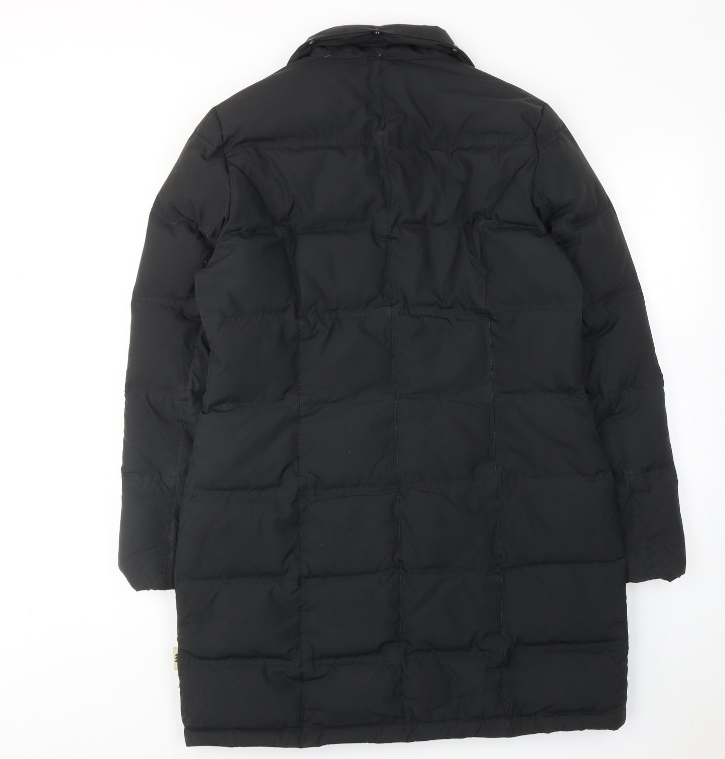 Per Una Womens Black Quilted Jacket Size M Button