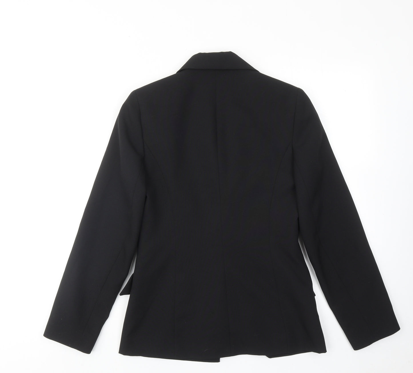 NL Collection Womens Black Polyester Jacket Suit Jacket Size 8