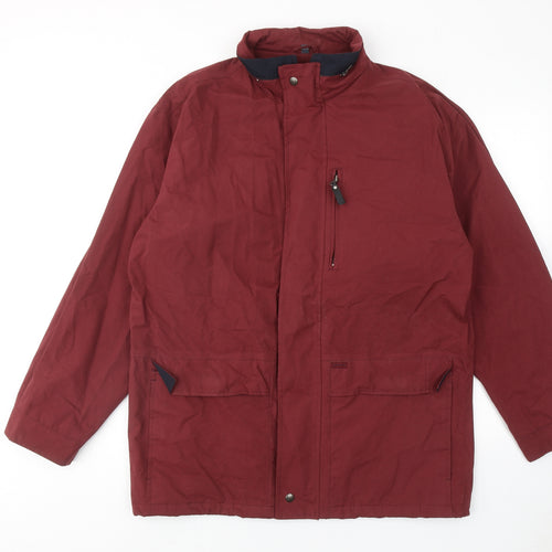 Tomos Beck Mens Red Jacket Size M Zip