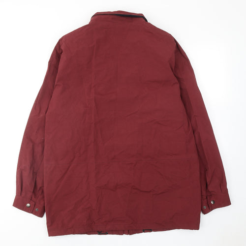 Tomos Beck Mens Red Jacket Size M Zip