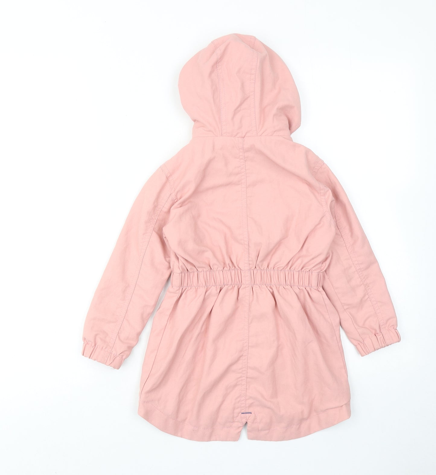 KIKI KOKO Girls Pink Rain Coat Coat Size 2-3 Years Zip