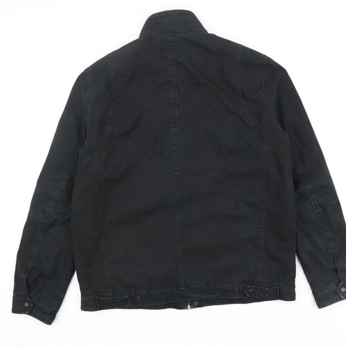 Levi's Mens Black Jacket Size L Zip