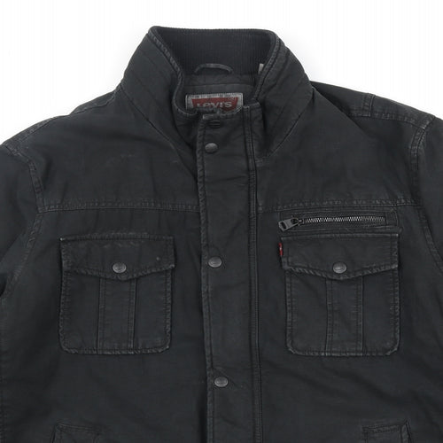 Levi's Mens Black Jacket Size L Zip