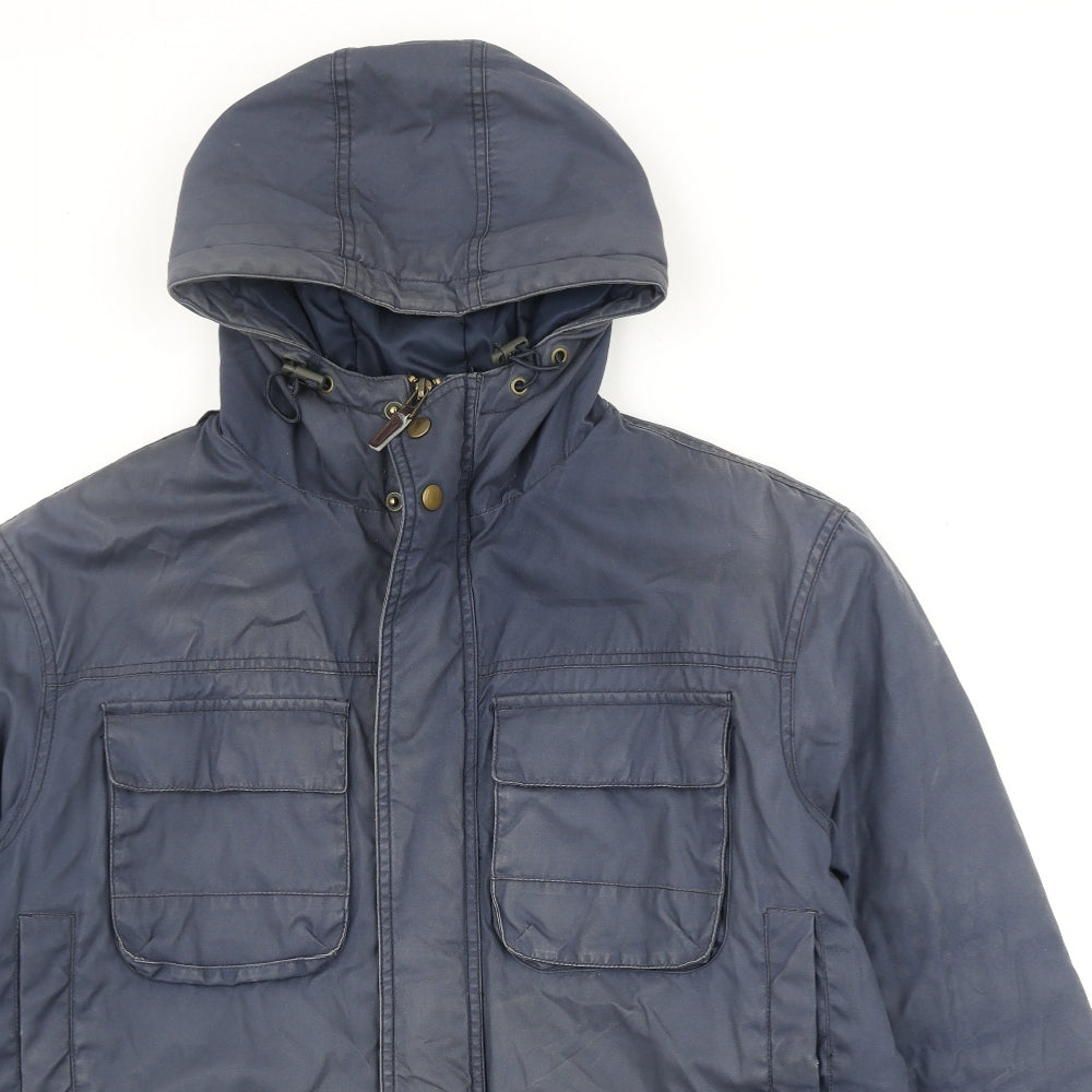 Peter Storm Mens Blue Jacket Size M Zip