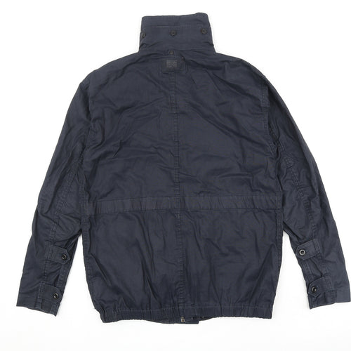G-Star Mens Blue Jacket Size L Zip