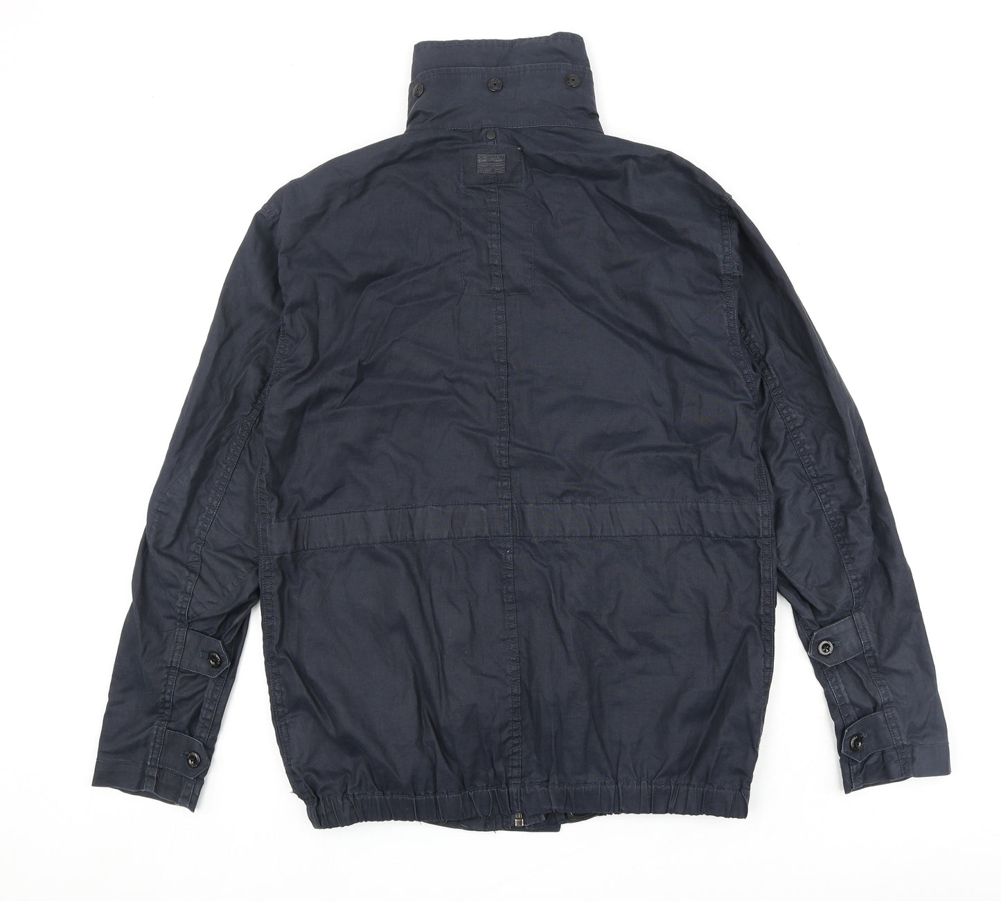 G-Star Mens Blue Jacket Size L Zip