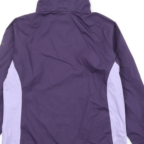 Trespass Womens Purple Windbreaker Jacket Size XL Zip