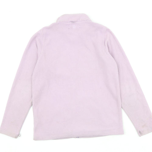 Mountain Warehouse Girls Pink Jacket Size 13 Years Zip