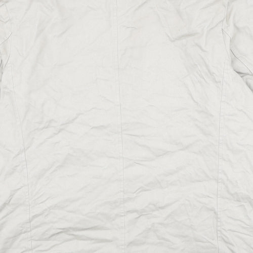 Cotton Traders Mens Beige Jacket Size XL Button