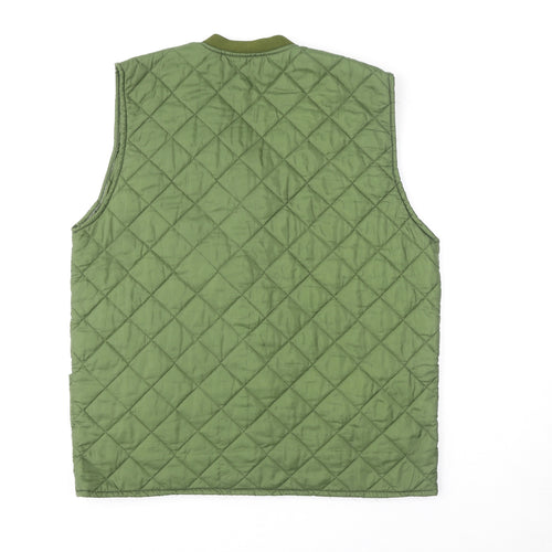 Regatta Mens Green Gilet Jacket Size L Snap