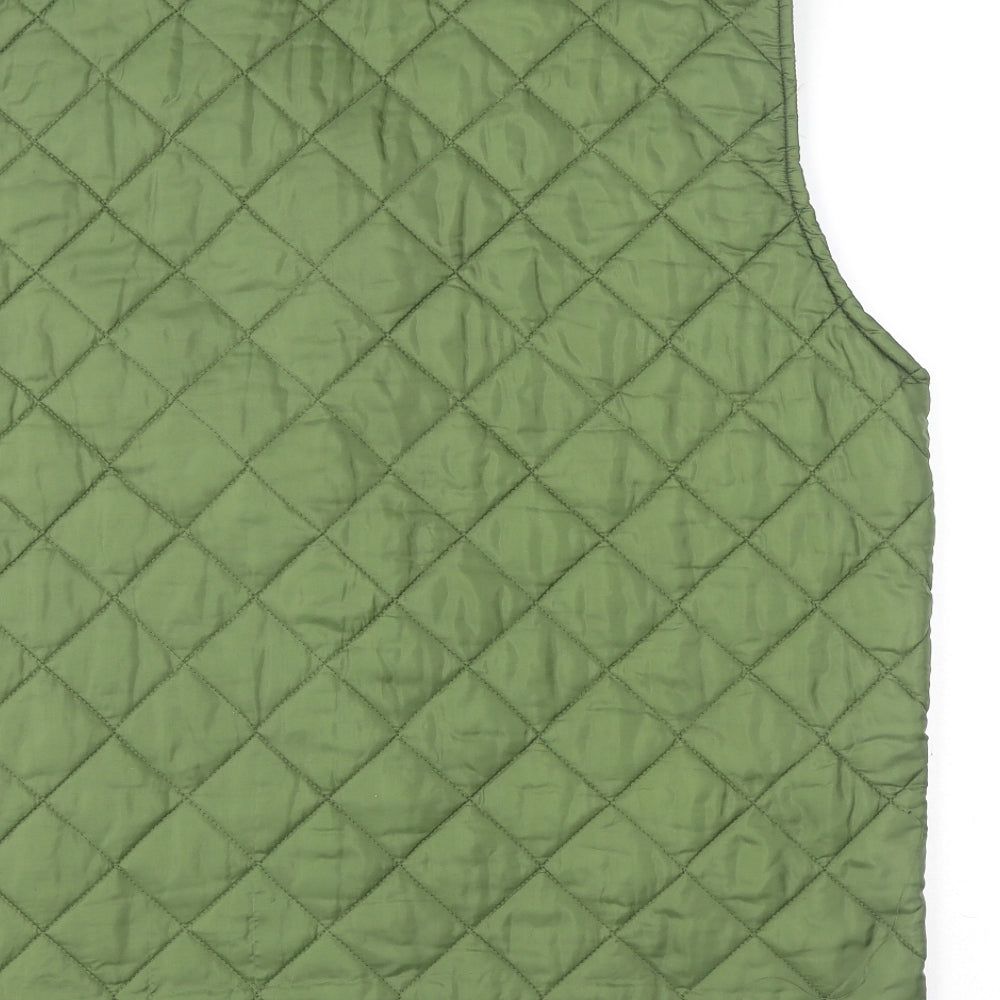 Regatta Mens Green Gilet Jacket Size L Snap