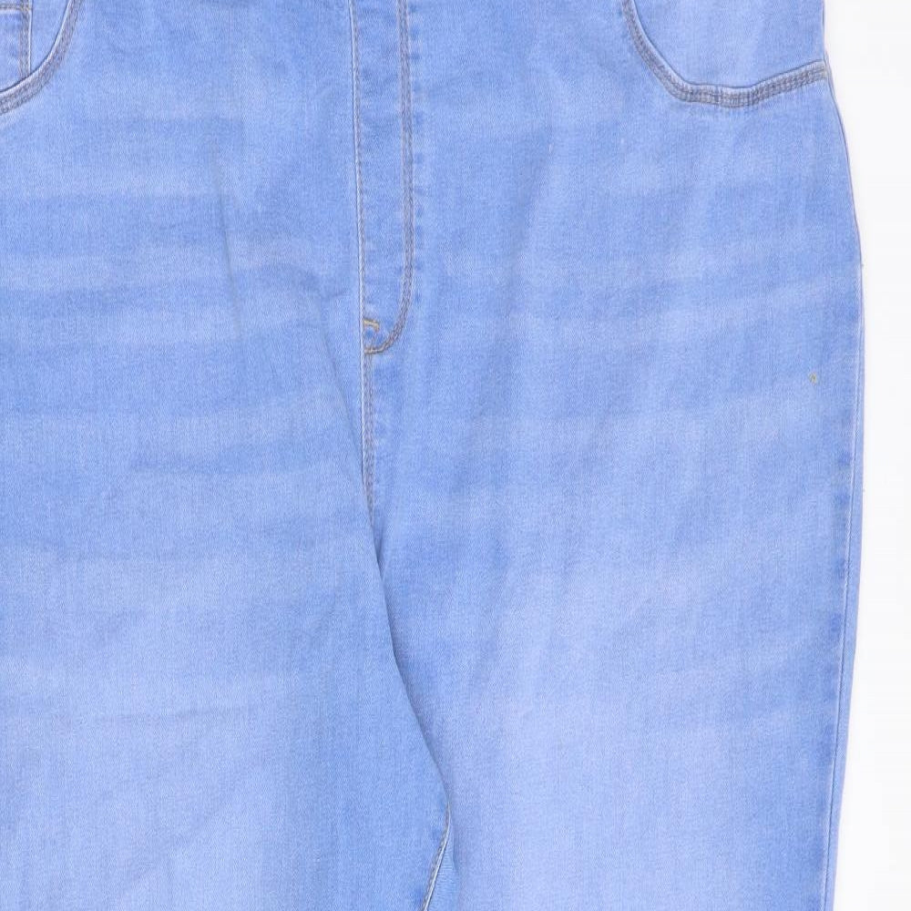 George Womens Blue Cotton Jegging Jeans Size 22 Regular