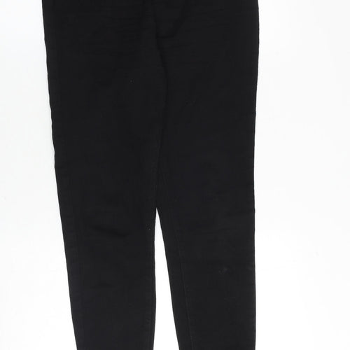 Papaya Womens Black Cotton Jegging Jeans Size 10 Regular