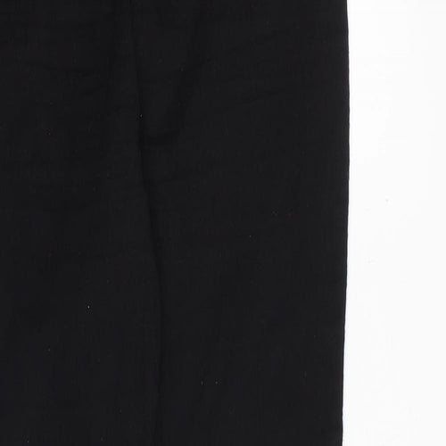 Papaya Womens Black Cotton Jegging Jeans Size 10 Regular