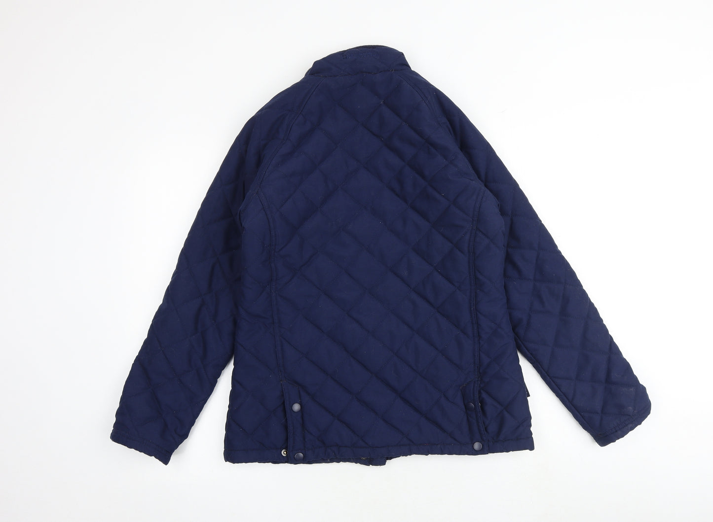 Mountain Warehouse Womens Blue Quilted Jacket Size 10 Zip