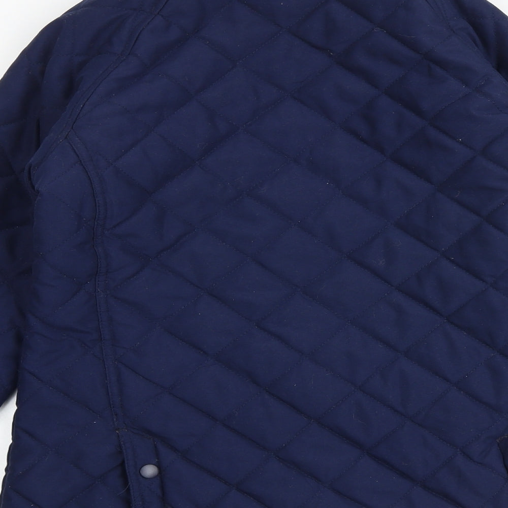 Mountain Warehouse Womens Blue Quilted Jacket Size 10 Zip
