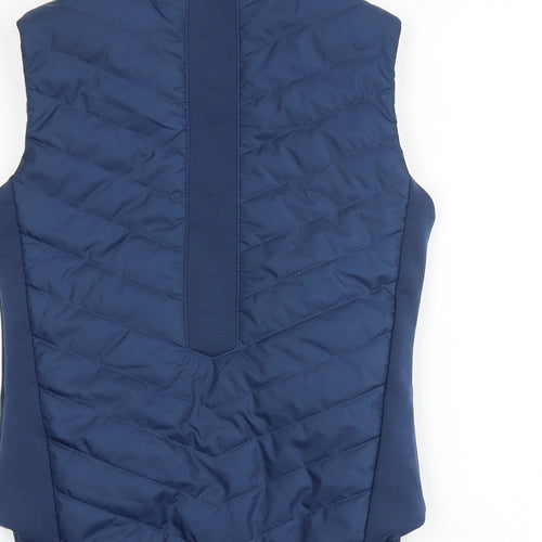 DECATHLON Boys Blue Gilet Jacket Size 8-9 Years Zip