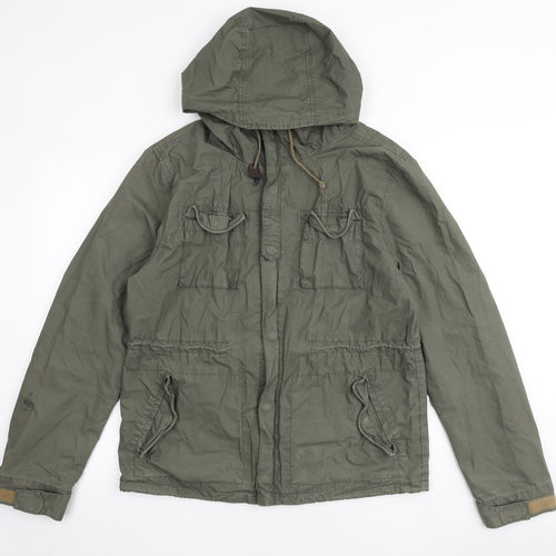 NEXT Mens Green Jacket Size M Zip