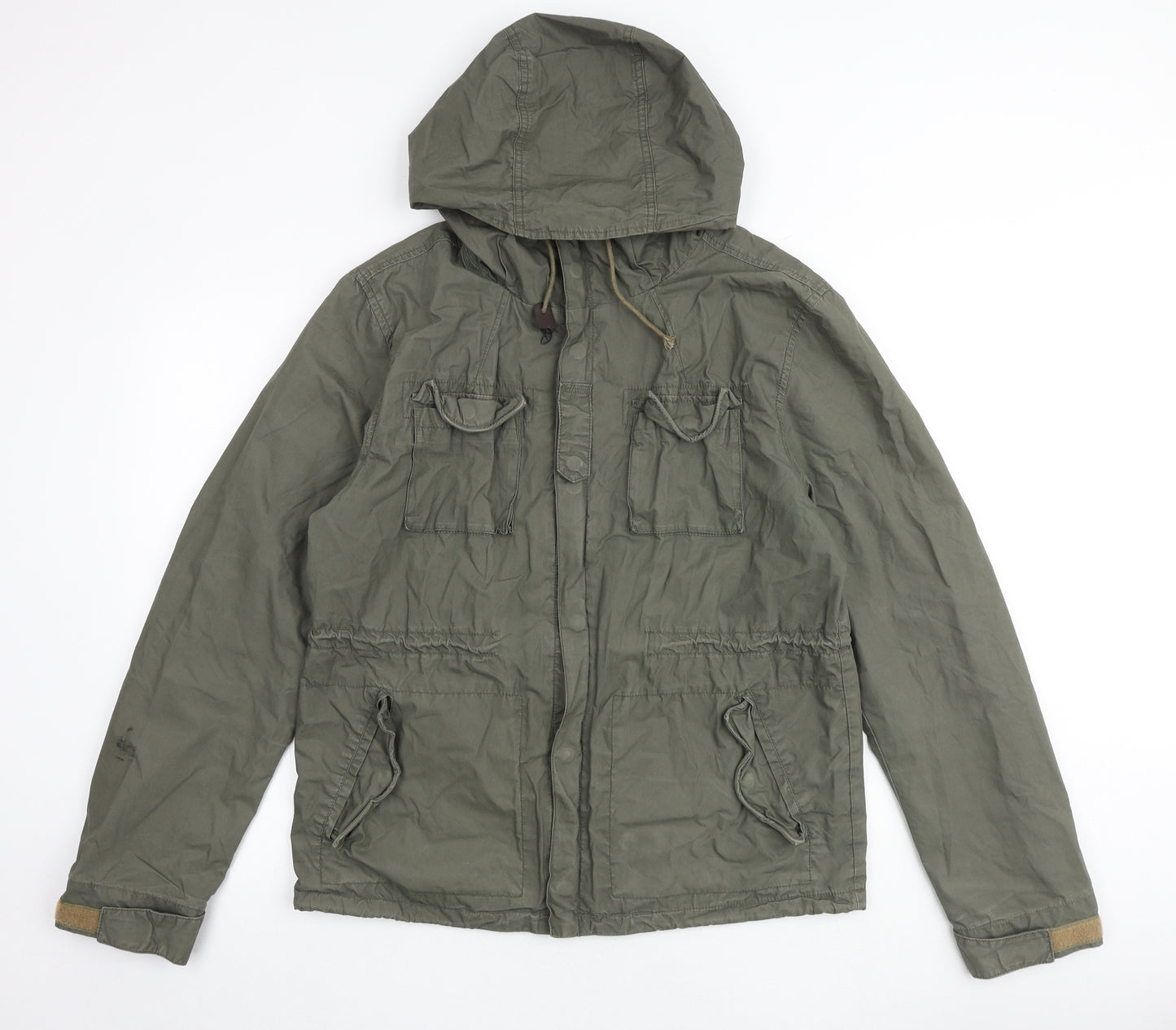 NEXT Mens Green Jacket Size M Zip