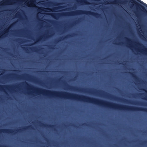Khyam Mens Blue Windbreaker Jacket Size M Zip