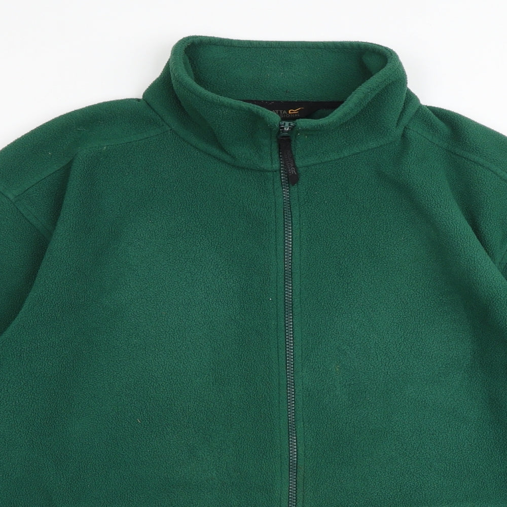 Regatta Mens Green Jacket Size L Zip